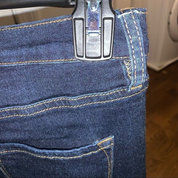 Fashion nova dark ripped stretch skinny jeans size 5 - Picture 6 of 9